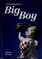 Cover of: Learning from Big Boy
