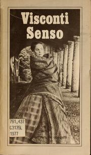 Cover of: Luchino Visconti: Senso