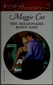 Cover of: The millionaire boss's baby