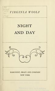 Cover of: Night and day