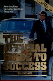 The official guide to success by Tom Hopkins