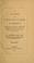 Cover of: On aether and chloroform as anæsthetics