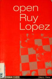 Cover of: Open Ruy Lopez by Glenn Flear