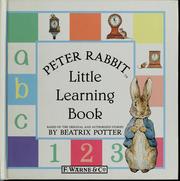 Cover of: Peter Rabbit little learning book by Jean Little