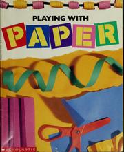 Cover of: Playing with paper