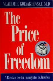 Cover of: The price of freedom