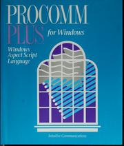 Cover of: ProComm plus for Windows: ASPECT script language reference.