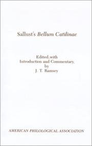 Sallust's Bellum Catilinae by Sallust