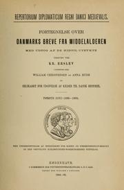 Cover of: Repertorium diplomaticum Regni danici mediævalis: Fortegnelse over Danmarks breve fra middelalderen, med udtog af de hidtil utrykte