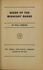 Cover of: Rider of the Midnight Range