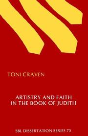 Artistry and faith in the Book of Judith by Toni Craven