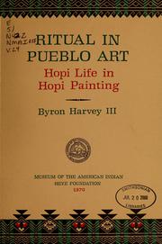 Cover of: Ritual in Pueblo art: Hopi life in Hopi painting.