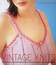 Cover of: Vintage knits