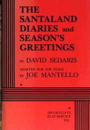 The Santaland diaries and Season's greetings by David Sedaris