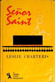 Cover of: Señor Saint. by Leslie Charteris