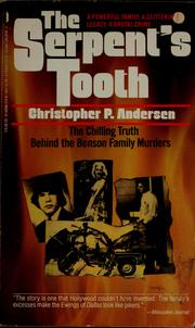 Cover of: The serpent's tooth