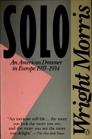 Cover of: Solo: an American dreamer in Europe, 1933-1934
