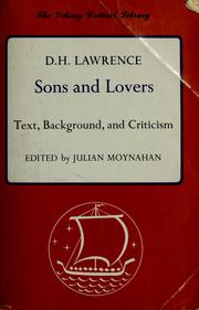 Cover of: Sons and lovers. by David Herbert Lawrence