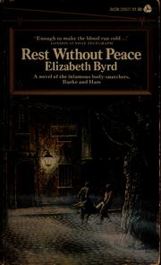 Cover of: Rest without peace by Elizabeth Byrd