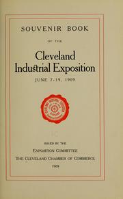 Cover of: Souvenir book of the Cleveland Industrial Exposition, June 7-19, 1909.