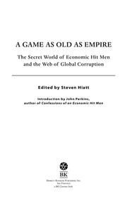 A Game As Old As Empire