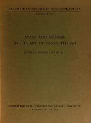 Cover of: State and cosmos in the art of Tenochtitlan by Richard F. Townsend