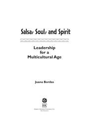 Cover of: Salsa Soul and Spirit by Juana Bordas