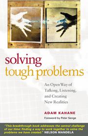Cover of: Solving Tough Problems