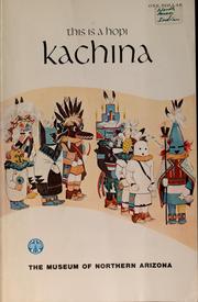 Cover of: This is a Hopi kachina