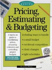 Cover of: Pricing, estimating, & budgeting