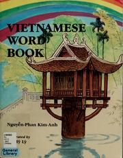 Cover of: Vietnamese word book