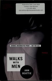 Cover of: Walks with men by Ann Beattie