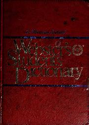 Cover of: Webster's new students dictionary