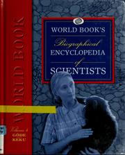 Cover of: World Book's biographical encyclopedia of scientists.