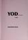 Cover of: Yod the inhuman