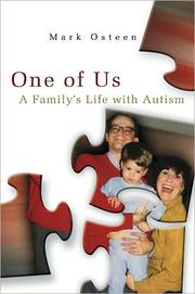 Cover of: One of Us: a family's life with autism