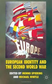 Cover of: European identity and the Second World War