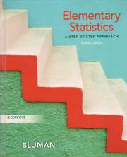 Cover of: Elementary statistics: a step by step approach