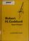 Cover of: Robert H. Goddard