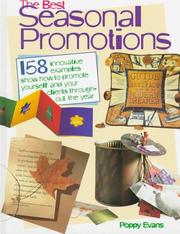 Cover of: The Best Seasonal Promotions by Poppy Evans