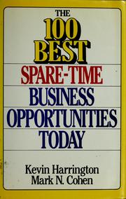 Cover of: The 100 best spare-time business opportunities today
