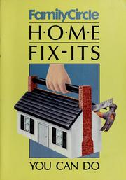Cover of: Home Fix-Its You Can Do