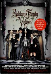 Cover of: Addams family values by Ann Hodgman