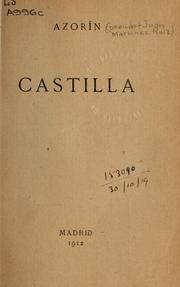 Cover of: Castilla