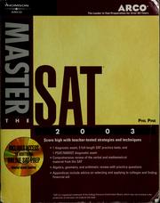 Cover of: Master the SAT 2003 by Phil Pine