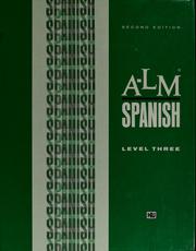 Cover of: A-LM Spanish: level three