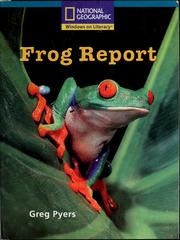 Cover of: Frog report by Greg Pyers