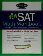 Cover of: The new SAT math workbook by Kaplan Publishing