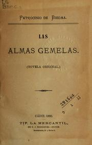 Cover of: Las almas gemelas: novela original