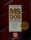 Cover of: Running MS DOS